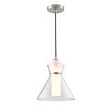 Franklite Bliss Pendant satin nickel