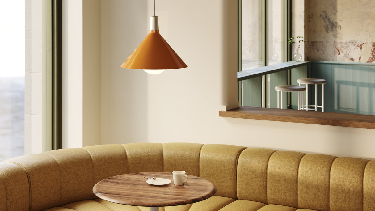 Tala Bower Pendant Light Medium Yellow with Sphere IV Bulb