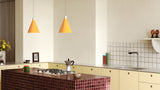 Tala Bower Pendant Light Small Yellow with Sphere III Bulb