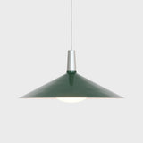 Tala Bower Pendant Light Large Green with Oval II bulb