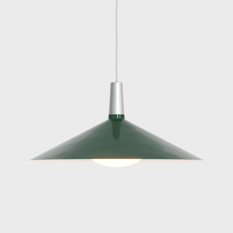 Tala Bower Pendant Light Large Green with Oval II bulb