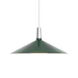 Tala Bower Pendant Light Large Green with Oval II bulb