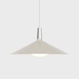 Tala Bower Pendant Light Large White with Oval II bulb