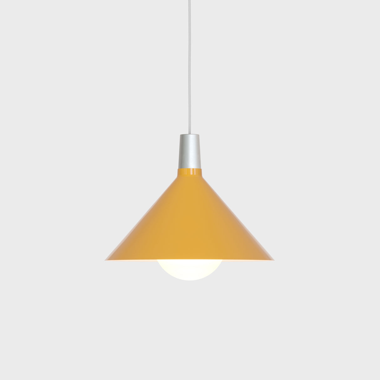 Tala Bower Pendant Light Medium Yellow with Sphere IV Bulb