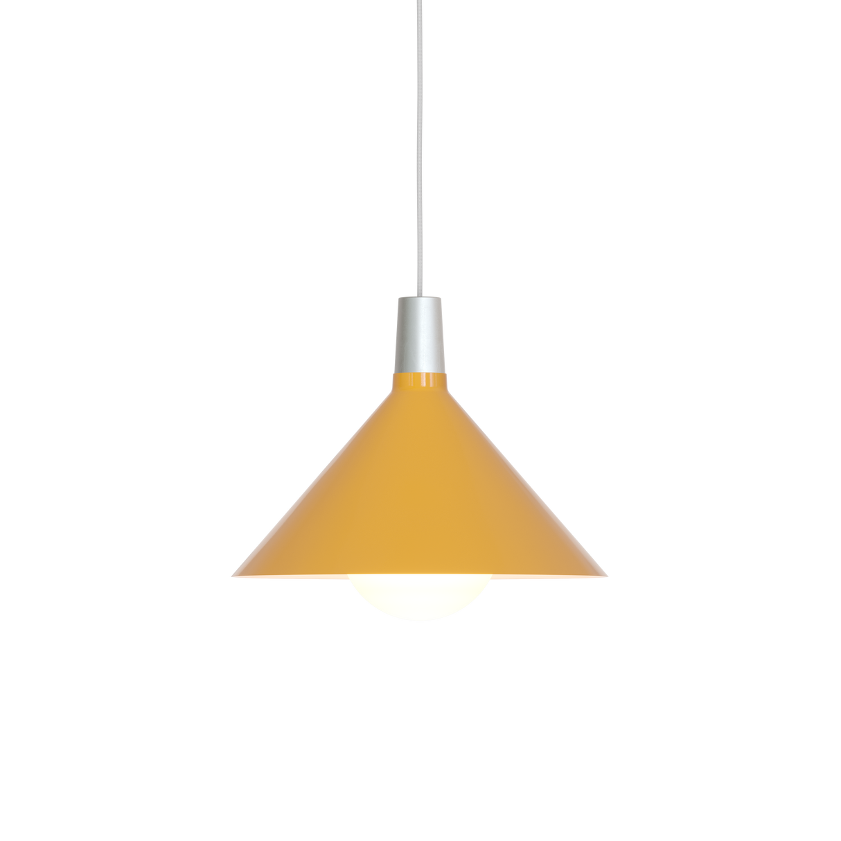 Tala Bower Pendant Light Medium Yellow with Sphere IV Bulb