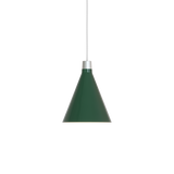 Tala Bower Pendant Light Small Green with Sphere III Bulb