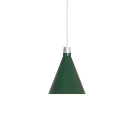 Tala Bower Pendant Light Small Green with Sphere III Bulb