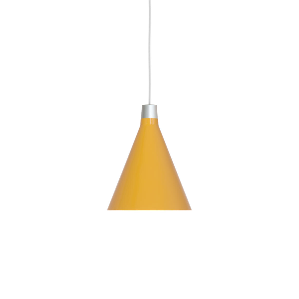 Tala Bower Pendant Light Small Yellow with Sphere III Bulb