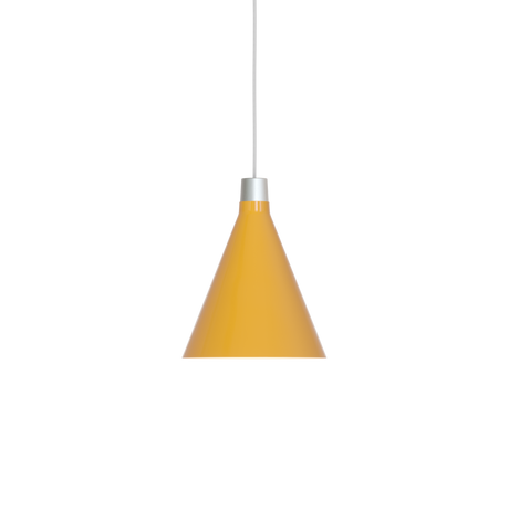 Tala Bower Pendant Light Small Yellow with Sphere III Bulb