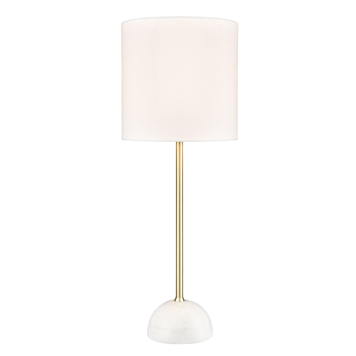 Franklite Brooke Satin Brass Table Lamp