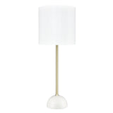 Franklite Brooke Satin Brass Table Lamp