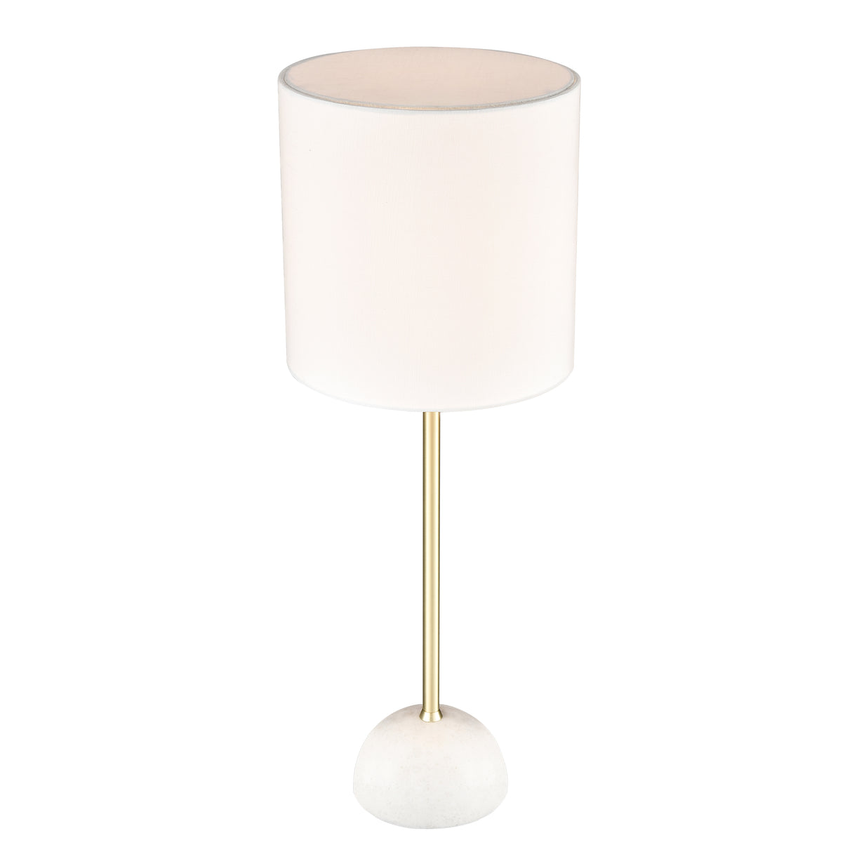 Franklite Brooke Satin Brass Table Lamp