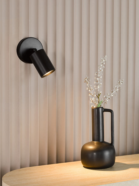 Dar Cawley Single Spotlight Matt Black