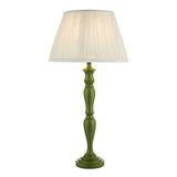 Dar Caycee Table Lamp Green with Shade –  from Amos Lighting + Home