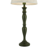 Dar Caycee Table Lamp Green with Shade –  from Amos Lighting + Home