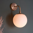 Amos Penthouse Wall Light Antique Brass from Amos Lighting + Home