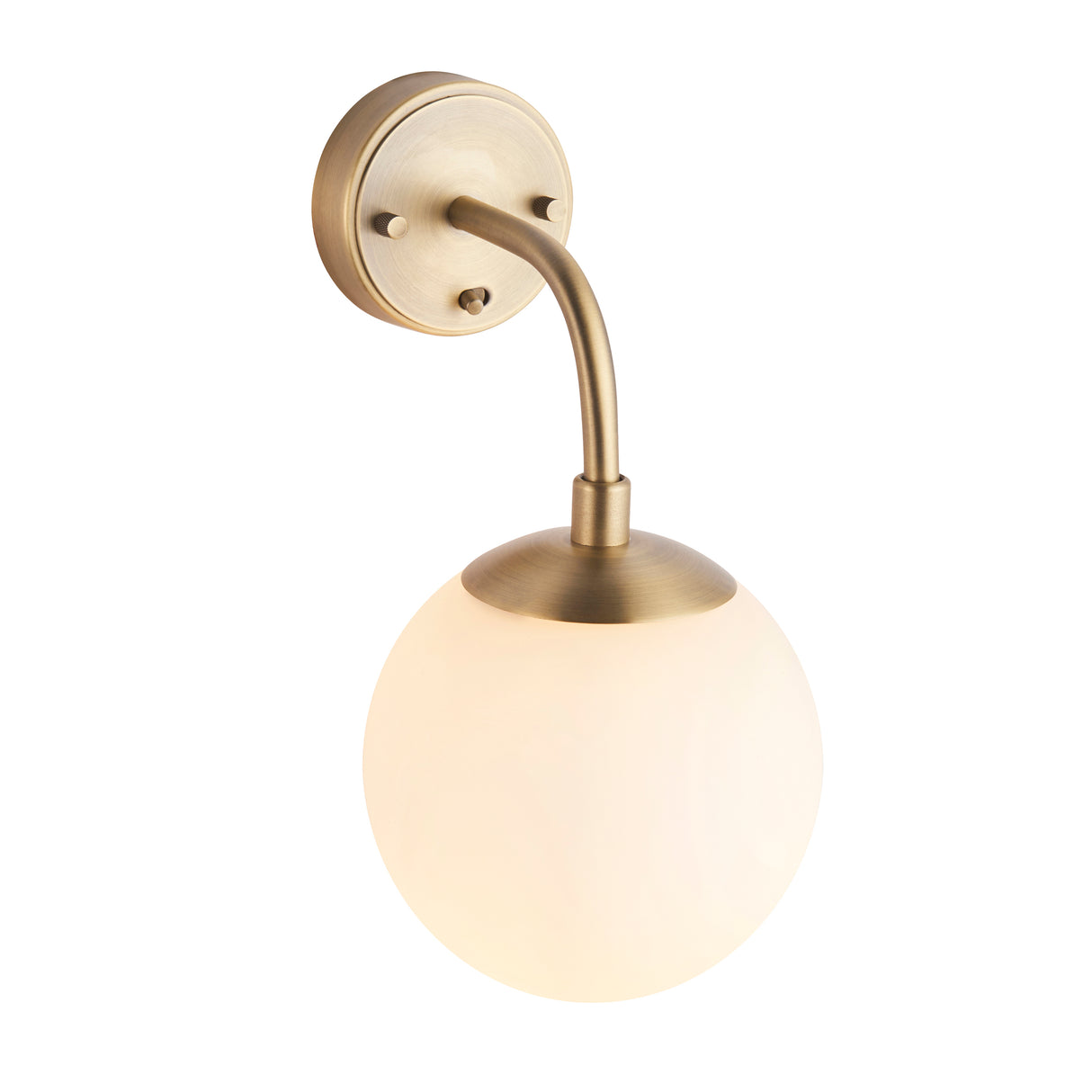 Amos Penthouse Wall Light Antique Brass from Amos Lighting + Home