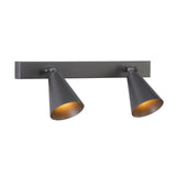 David Hunt Charing 2 Light Wall Light Aged Silver