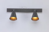 David Hunt Charing 2 Light Wall Light Aged Silver