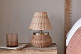 Nkuku Cija Rattan Table Lamp Natural