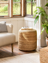 Garden Trading Cerney Round Stool Jute, Natural