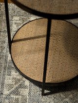 Garden Trading Chesterton Round Side Table Iron Black