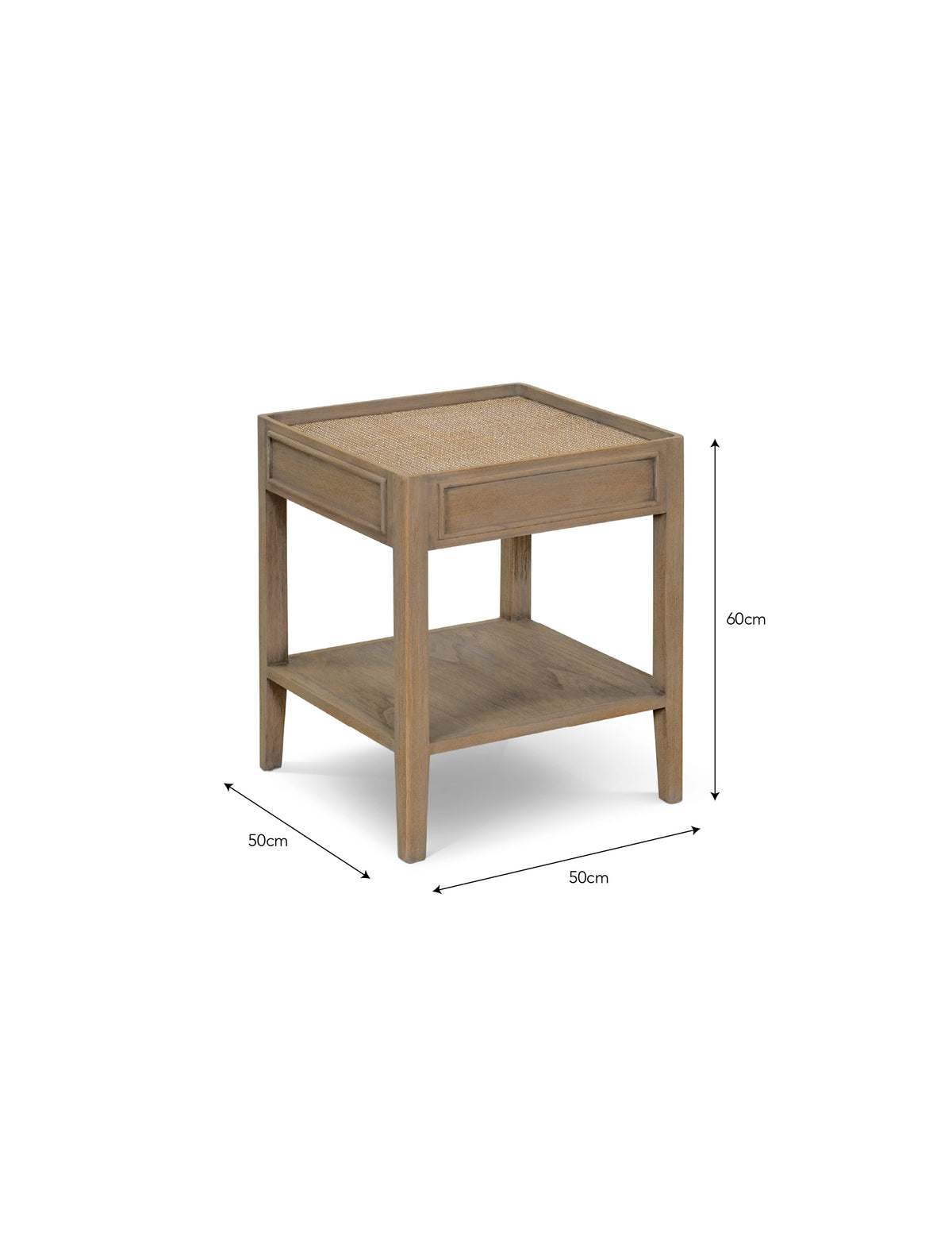 Garden Trading Chesterton Side Table - Bayur Wood, Natural