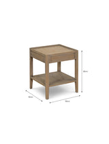 Garden Trading Chesterton Side Table - Bayur Wood, Natural