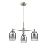 Franklite Caligo 3lt Fitting in Satin Nickel