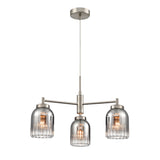 Franklite Caligo 3lt Fitting in Satin Nickel