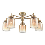 Franklite Caligo 5lt Fitting in Aged Brass