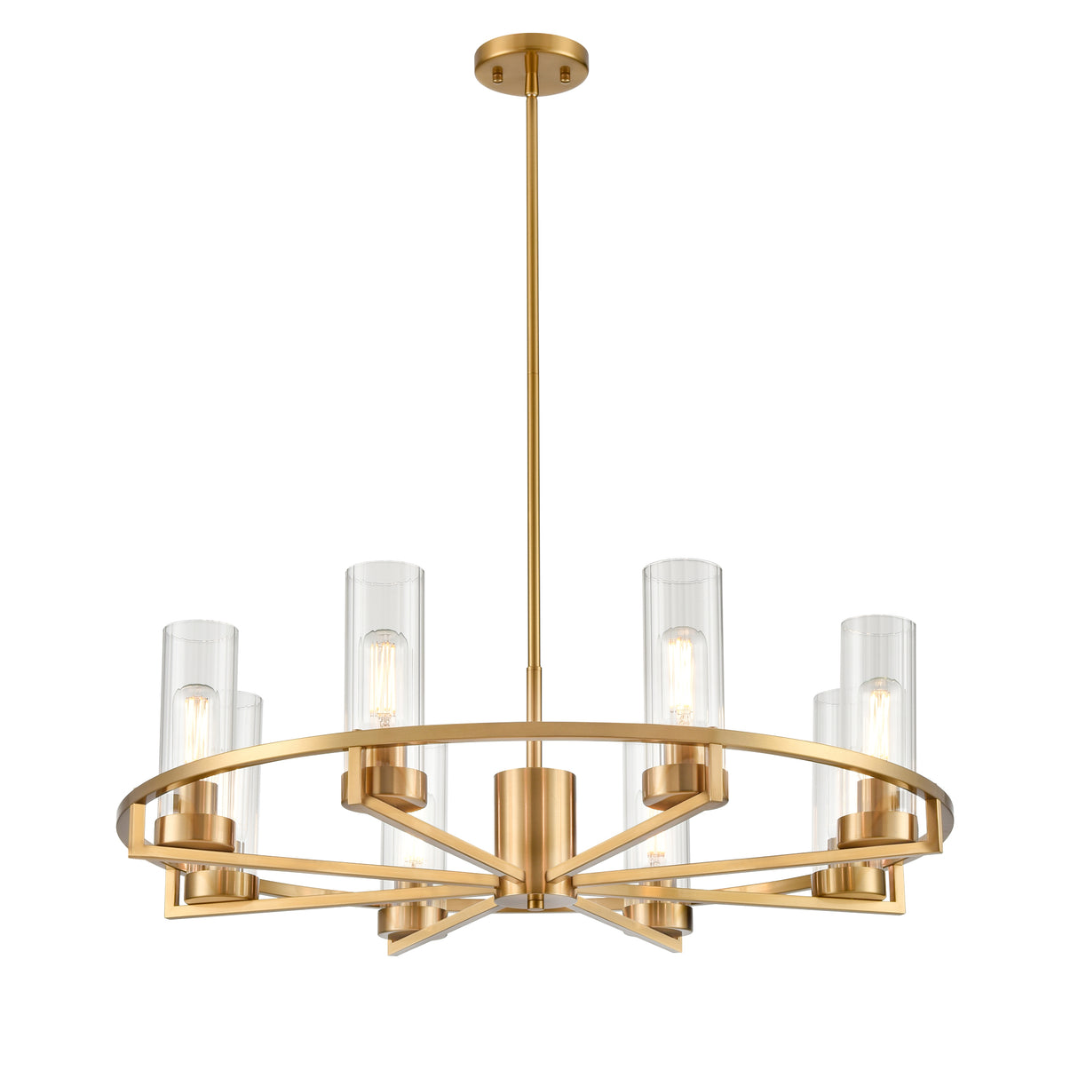 Franklite Camelot 8lt Pendant Chandelier