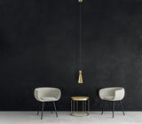 Franklite Happy Slimline Pendant Satin Brass