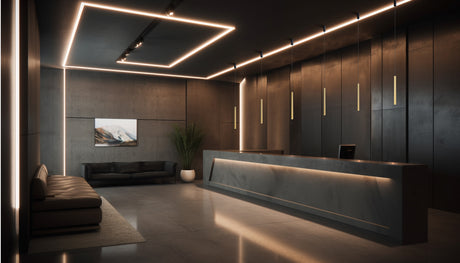 Franklite Chime Slimeline Pendant brushed bronze