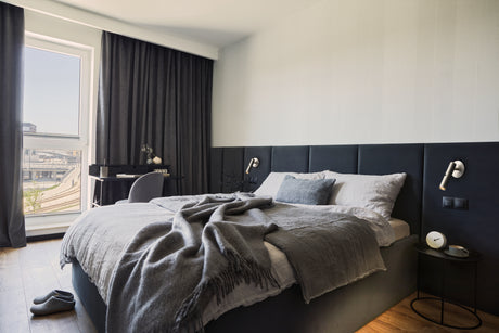 Franklite Mantel Satin Nickel Bedside LED Reading Light