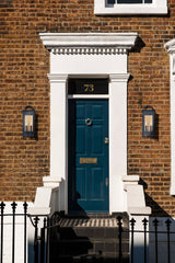 Franklite Nightingale Exterior Wall light Aged Brass Large