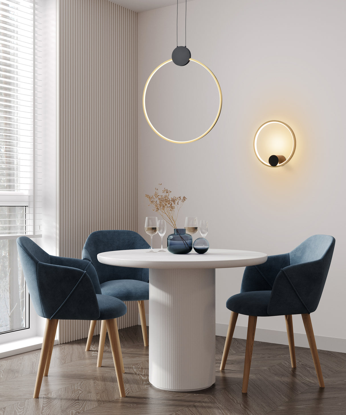 Franklite Eclipse Wall Light