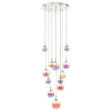 Dar Cesario 12 Light Cluster Pendant Multi Coloured –  from Amos Lighting + Home