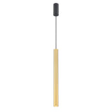 Franklite Chime Slimeline LED Pendant brushed brass