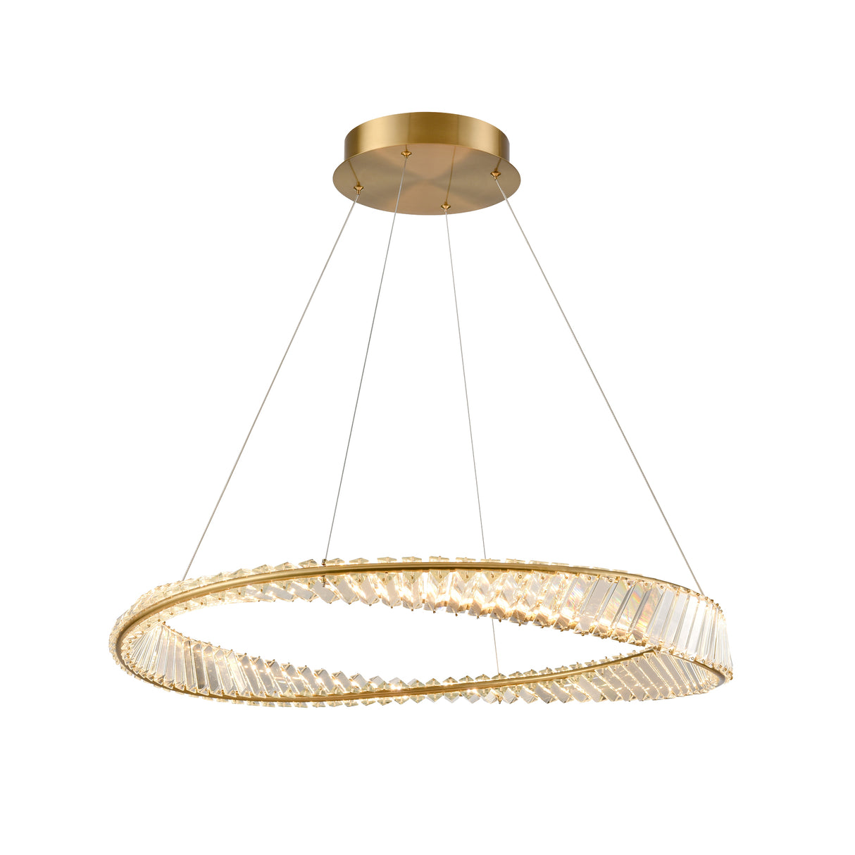 Franklite Cleopatra LED Chandelier 80cm