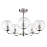 Franklite Court 5lt Fitting in Satin Nickel