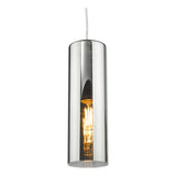 Dar Diaz Pendant Smoked Glass and Polished Chrome –  from Amos Lighting + Home