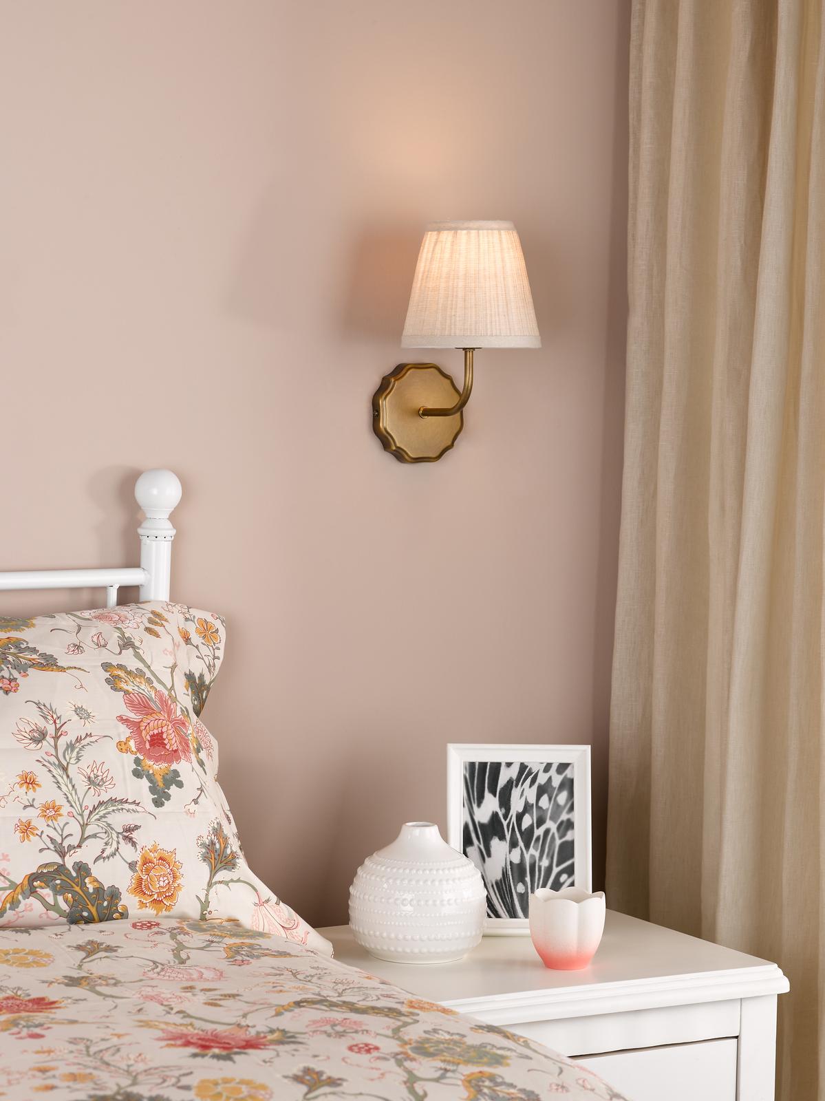 Dar Dijon Wall Light Antique Bronze Bracket Only