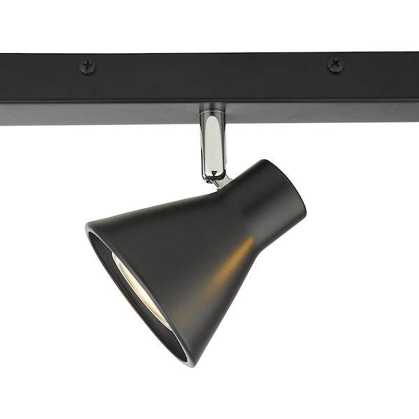 Dar Diza 3 Light Bar Spotlight Matt Black –  from Amos Lighting + Home