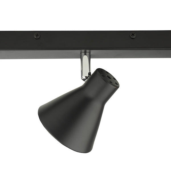 Dar Diza 3 Light Bar Spotlight Matt Black –  from Amos Lighting + Home