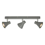 Dar Diza 3 Light Bar Spotlight Matt Grey –  from Amos Lighting + Home