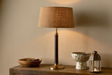 Nkuku Digha Wood & Metal Table Lamp