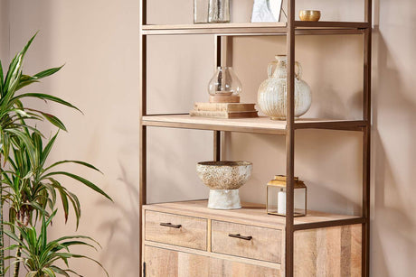 Nkuku Dasai Mango Wood Storage Unit Natural