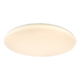 Dar Duena Flush White Frosted Acrylic LED