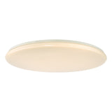 Dar Duena Flush White Frosted Acrylic LED